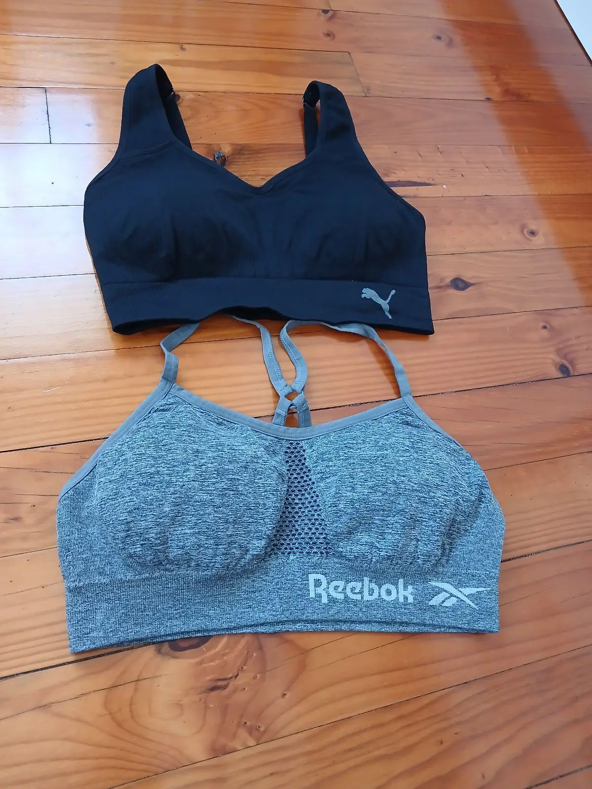 Puma Black Sports Bra