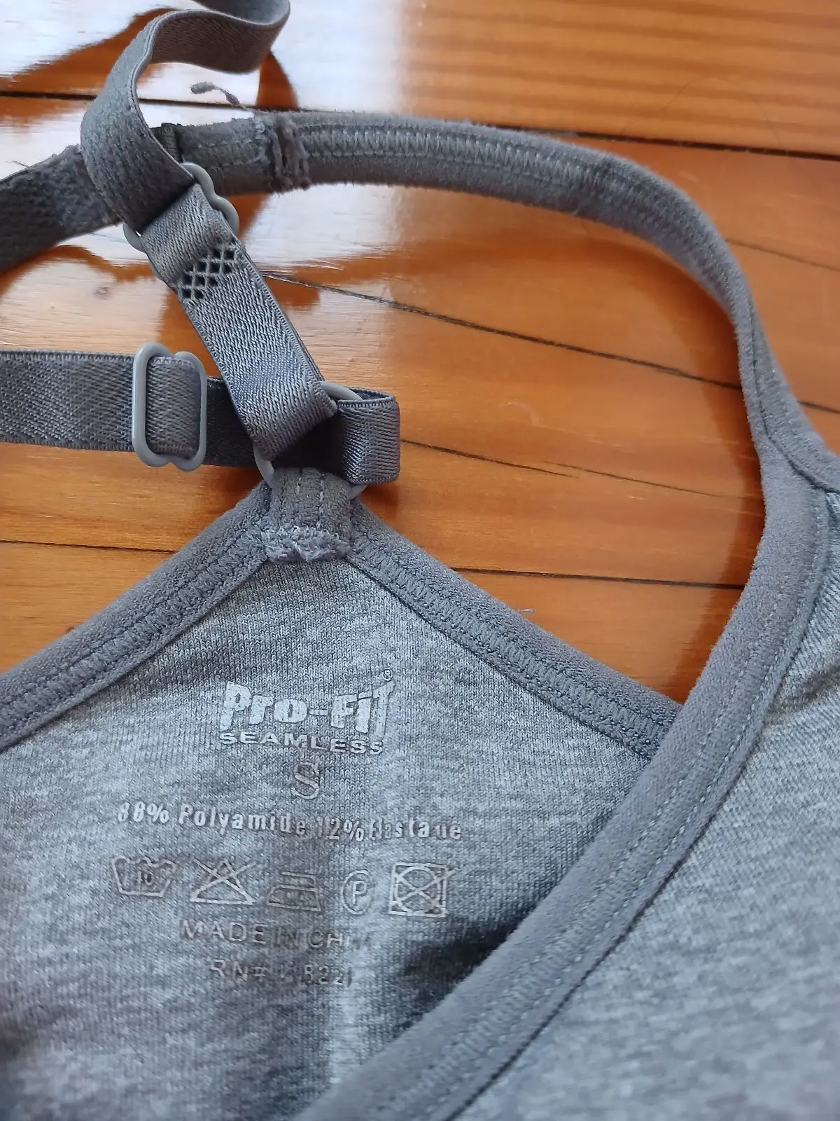 Pink Seamless Sports Bra