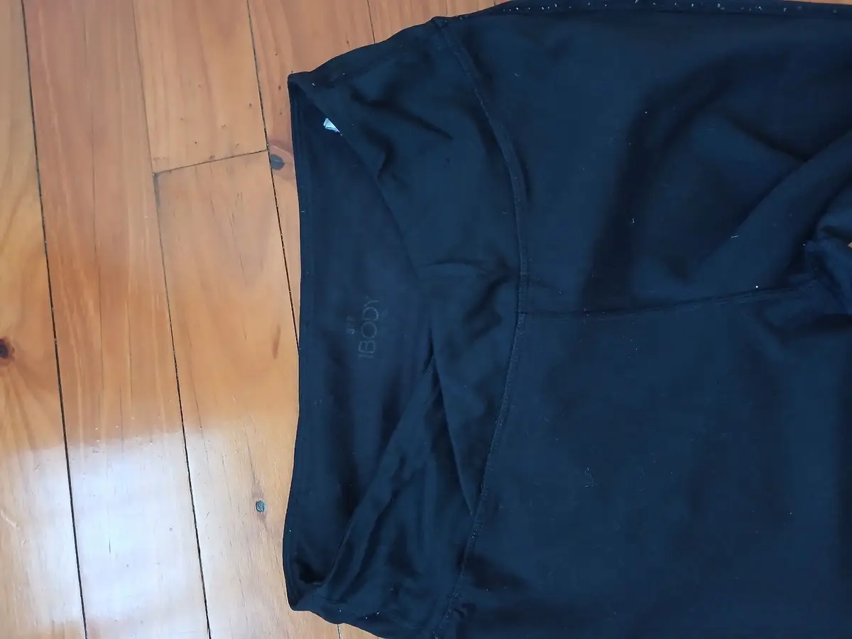 Black Flared Yoga Pants