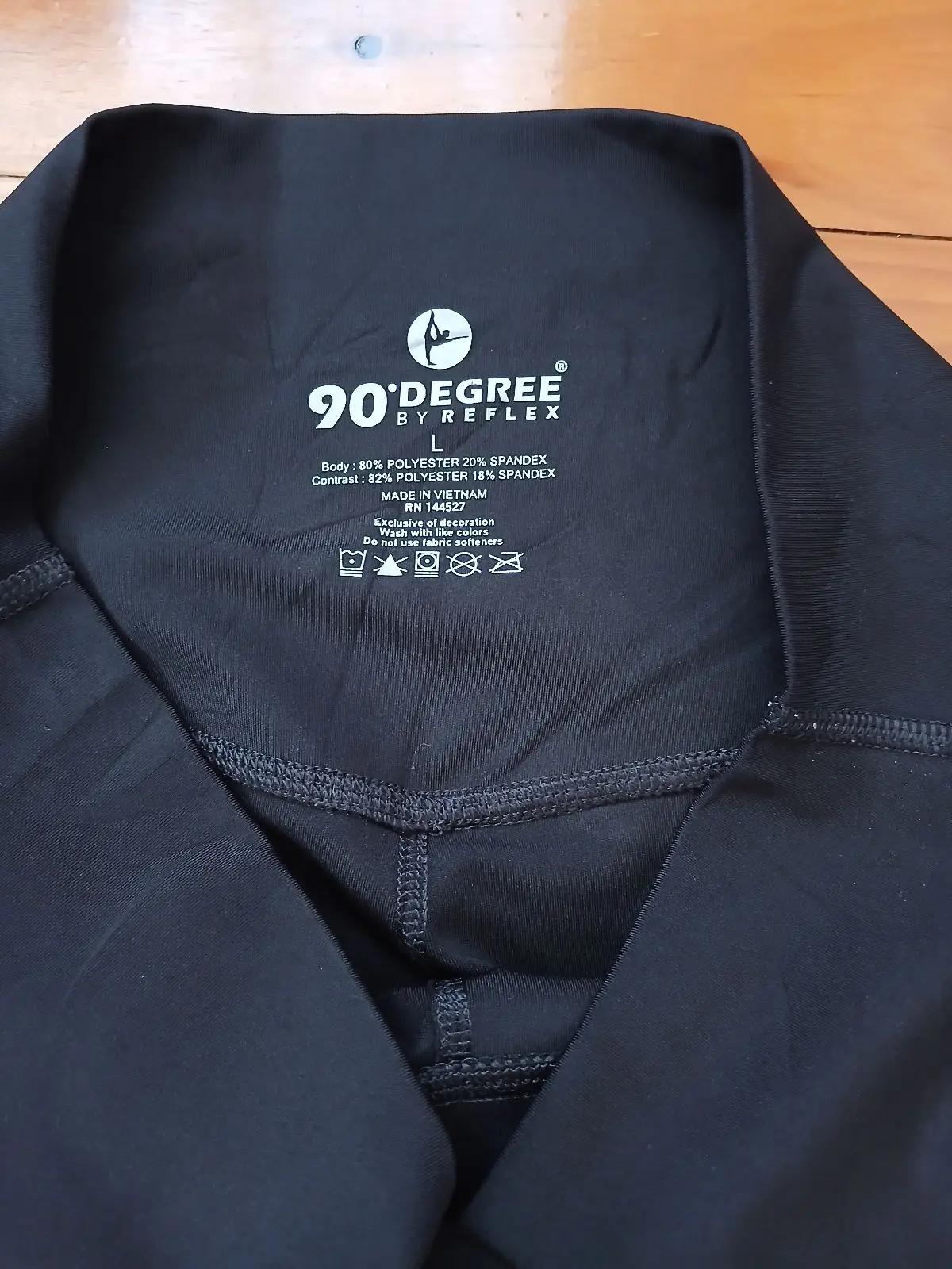 Black Activewear Leggings with Pockets
