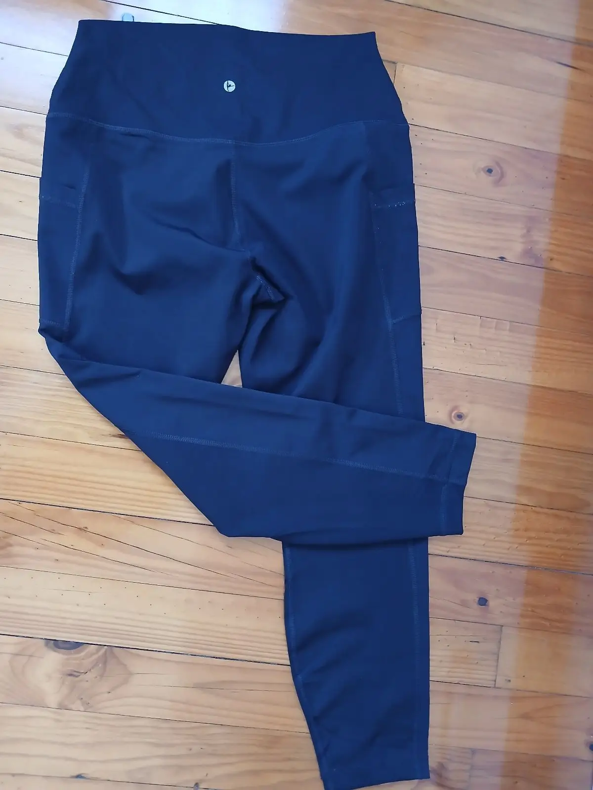 Black Activewear Leggings with Pockets