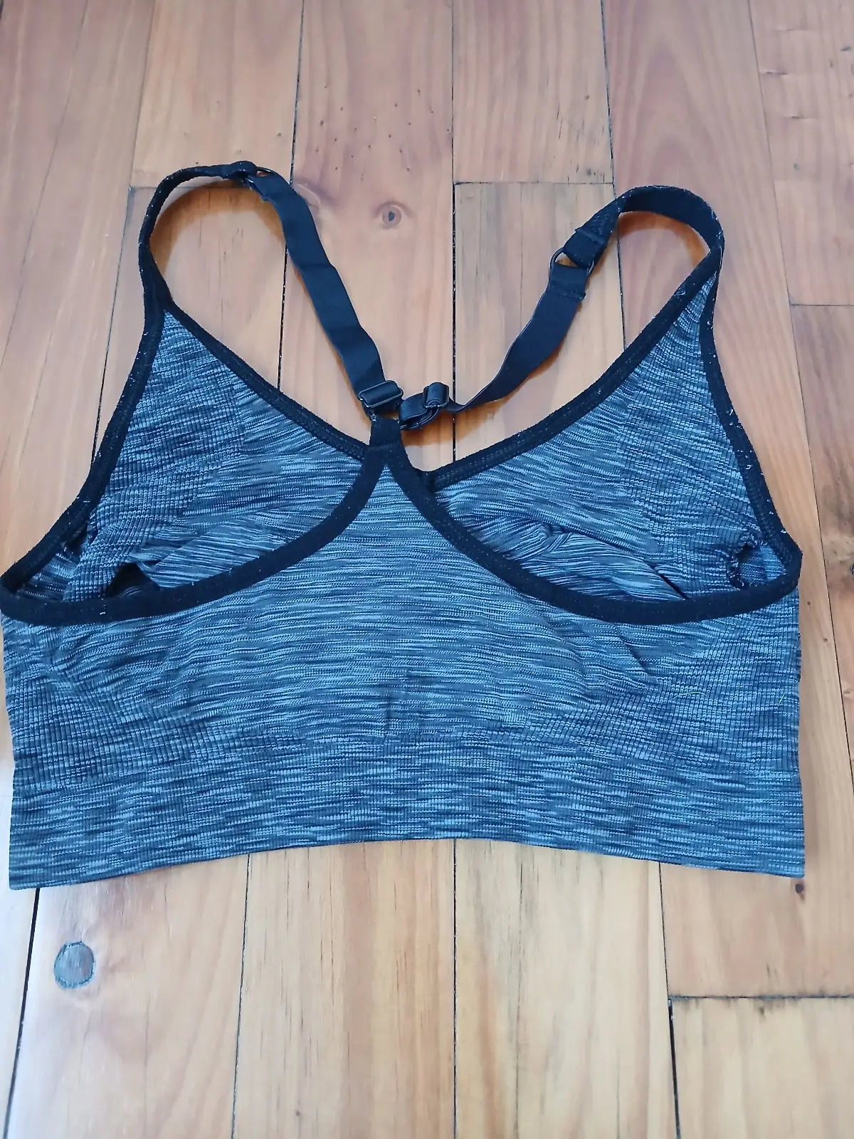 Old Navy Grey Marled Sports Bra