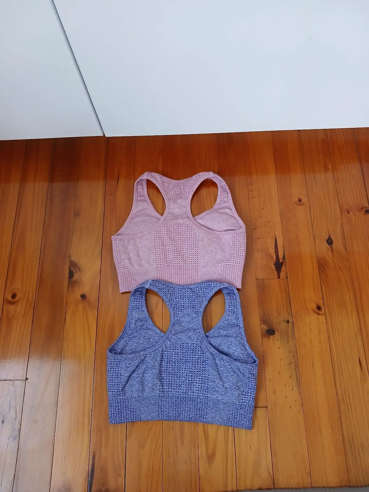 Pink Seamless Activewear Sports Bra