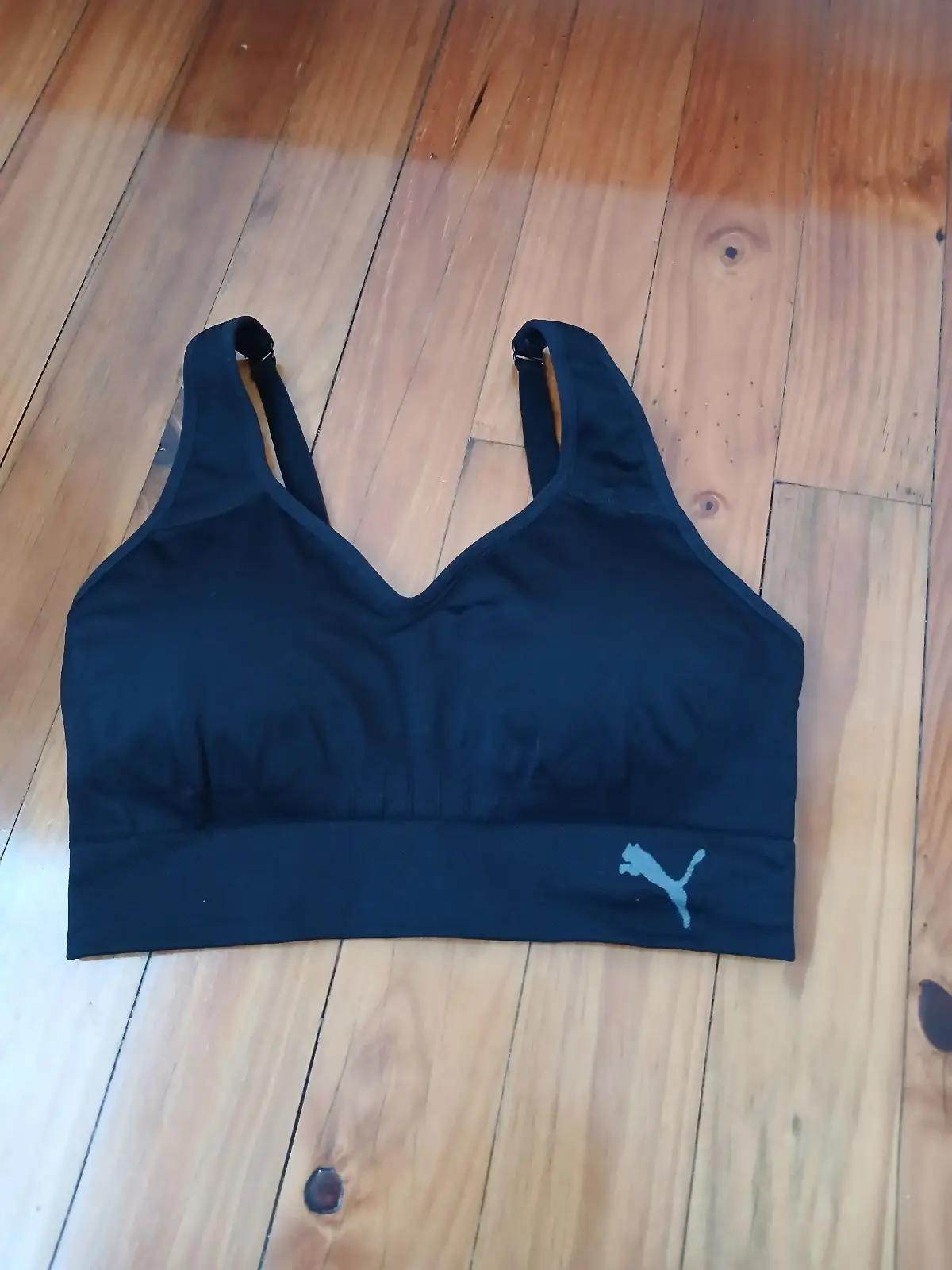 Puma Black Sports Bra