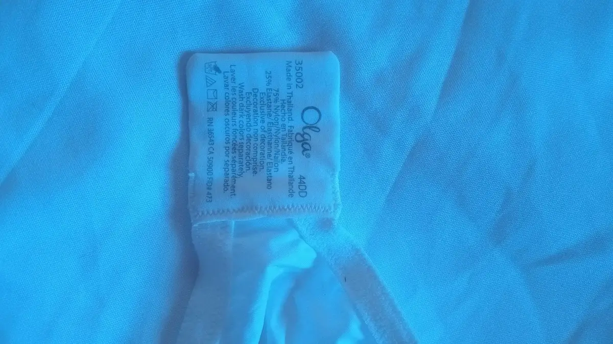 White Underwire Bra