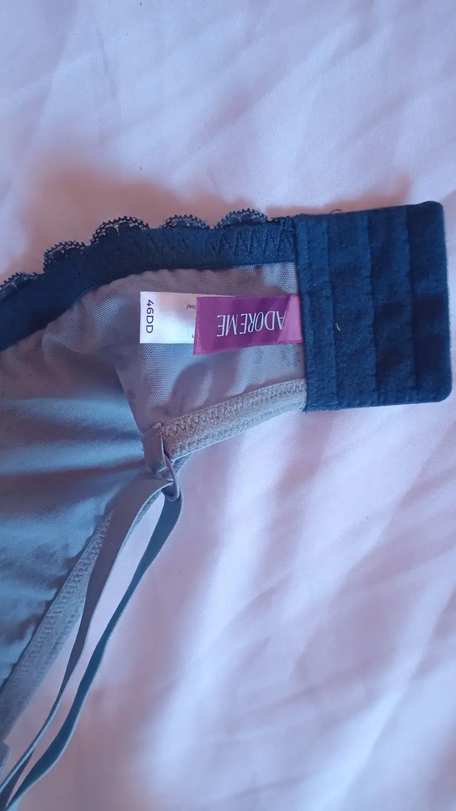Adore Me Blue Floral Bra