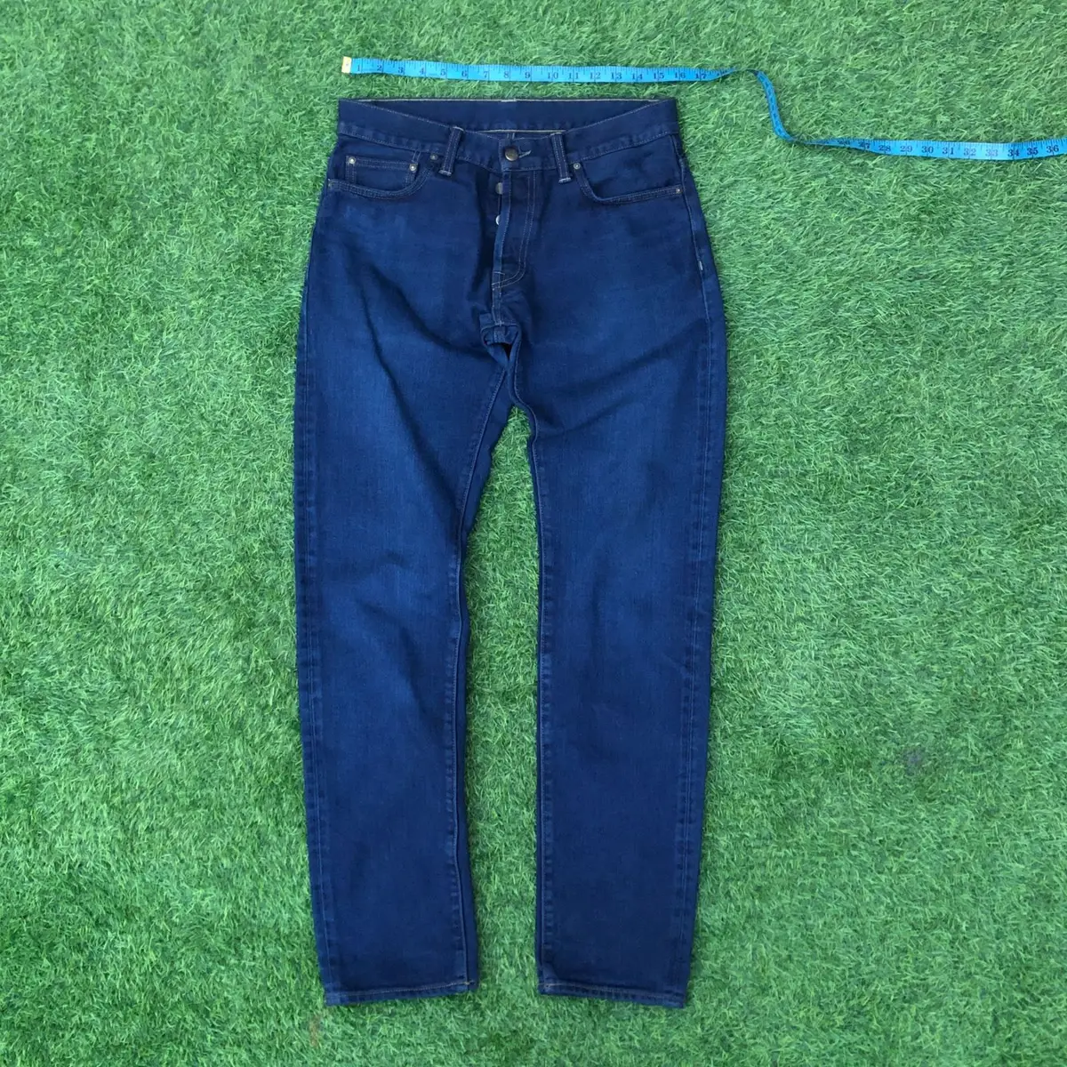 Carhartt Dark Blue Denim Jeans