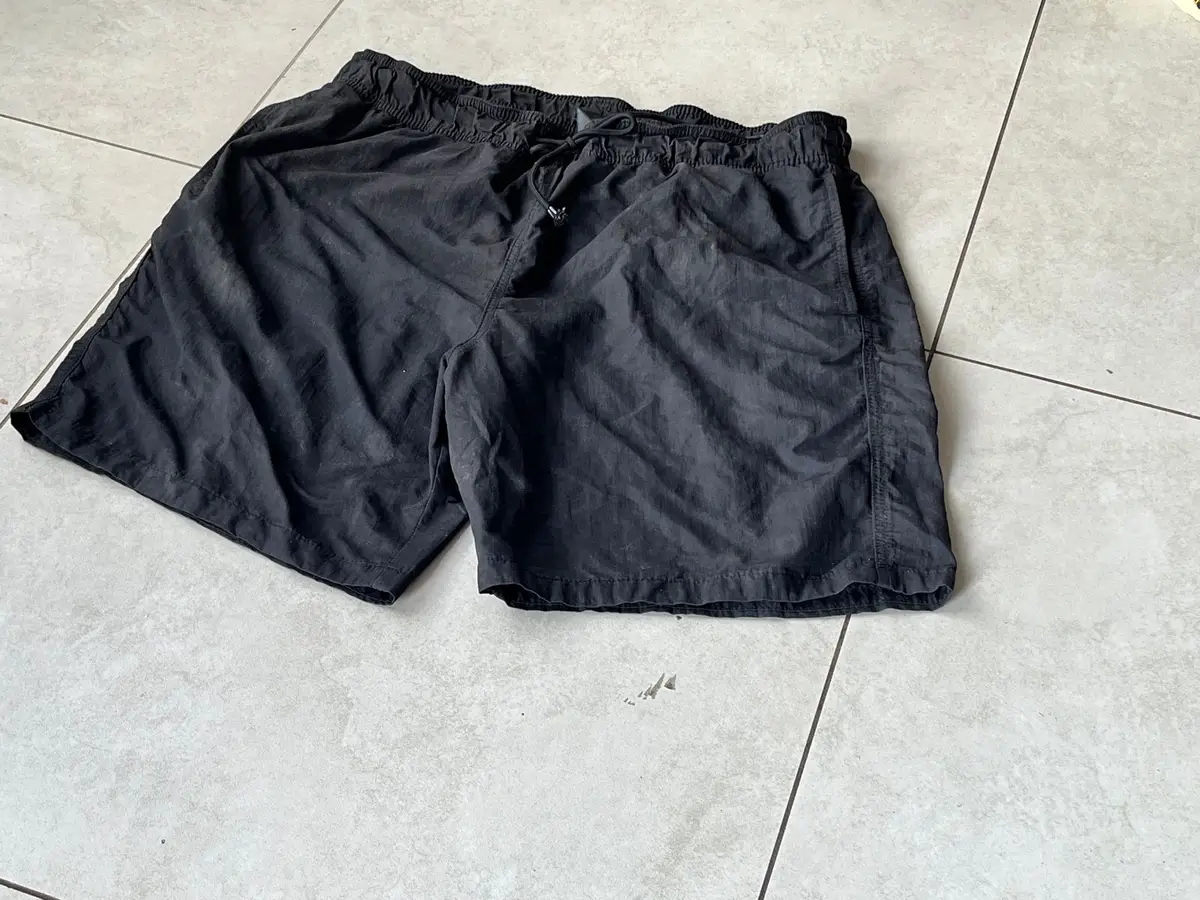 H&M Black Casual Shorts