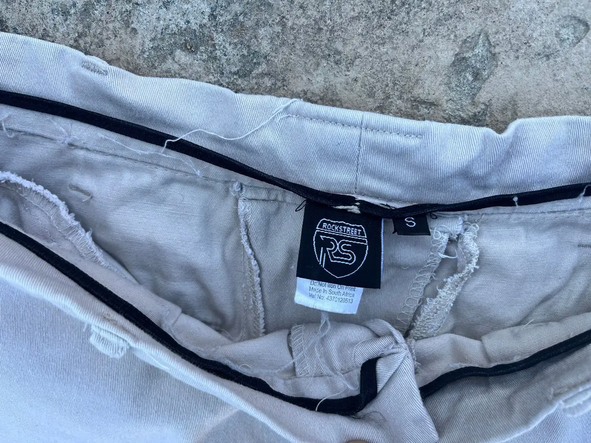 Beige Chino Shorts
