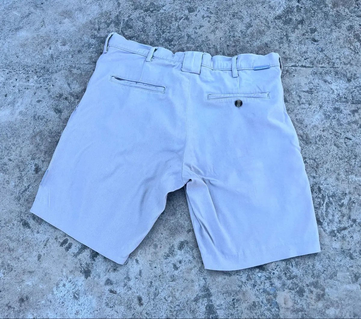 Beige Chino Shorts