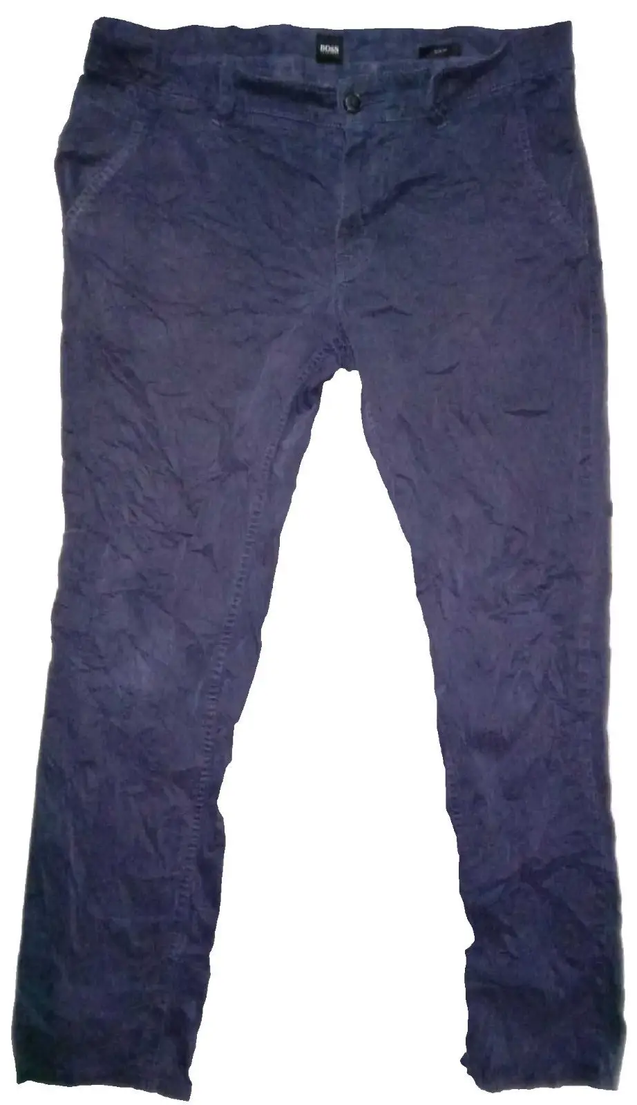 Hugo Boss Slim Fit Navy Trousers