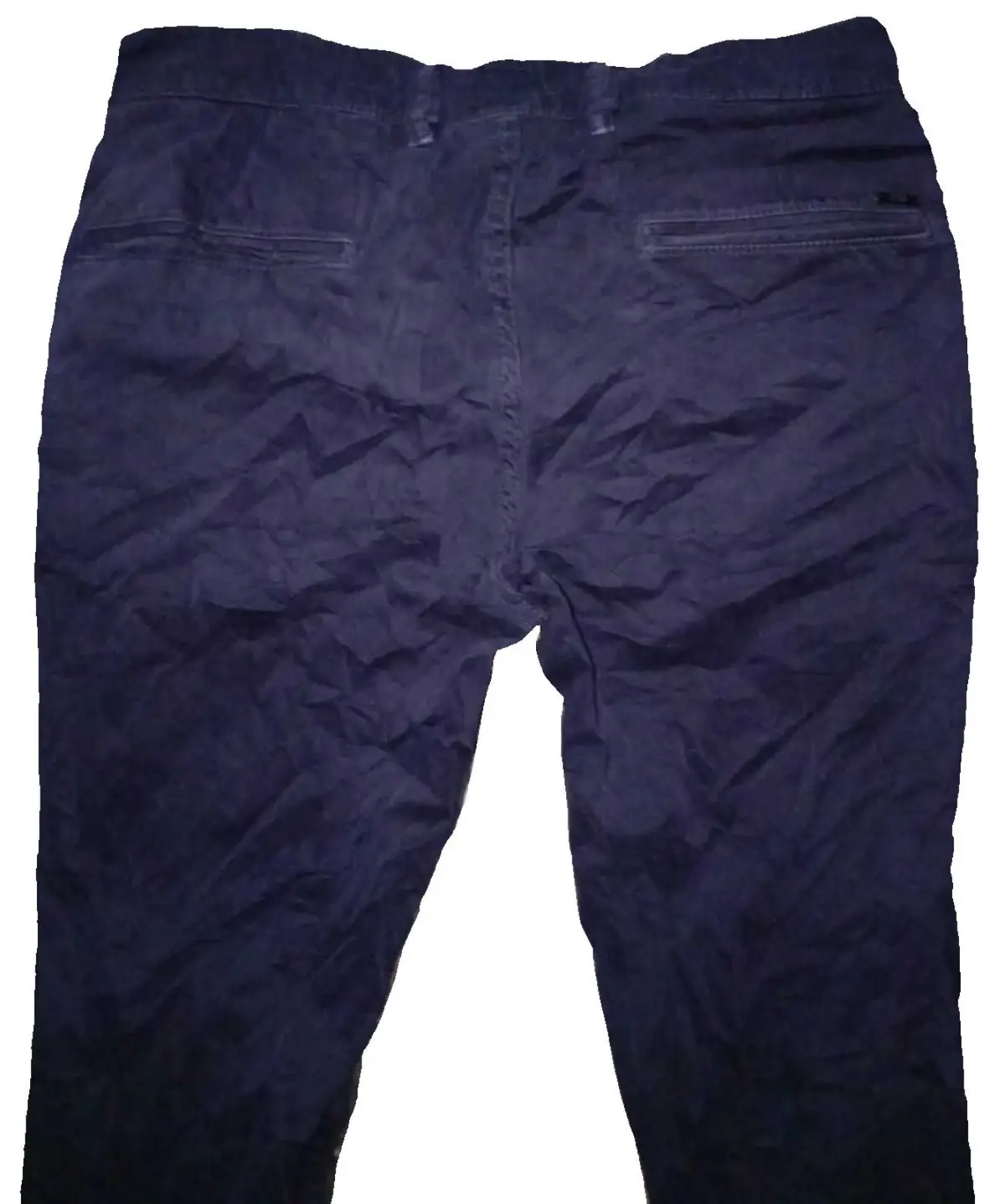 Hugo Boss Slim Fit Navy Trousers