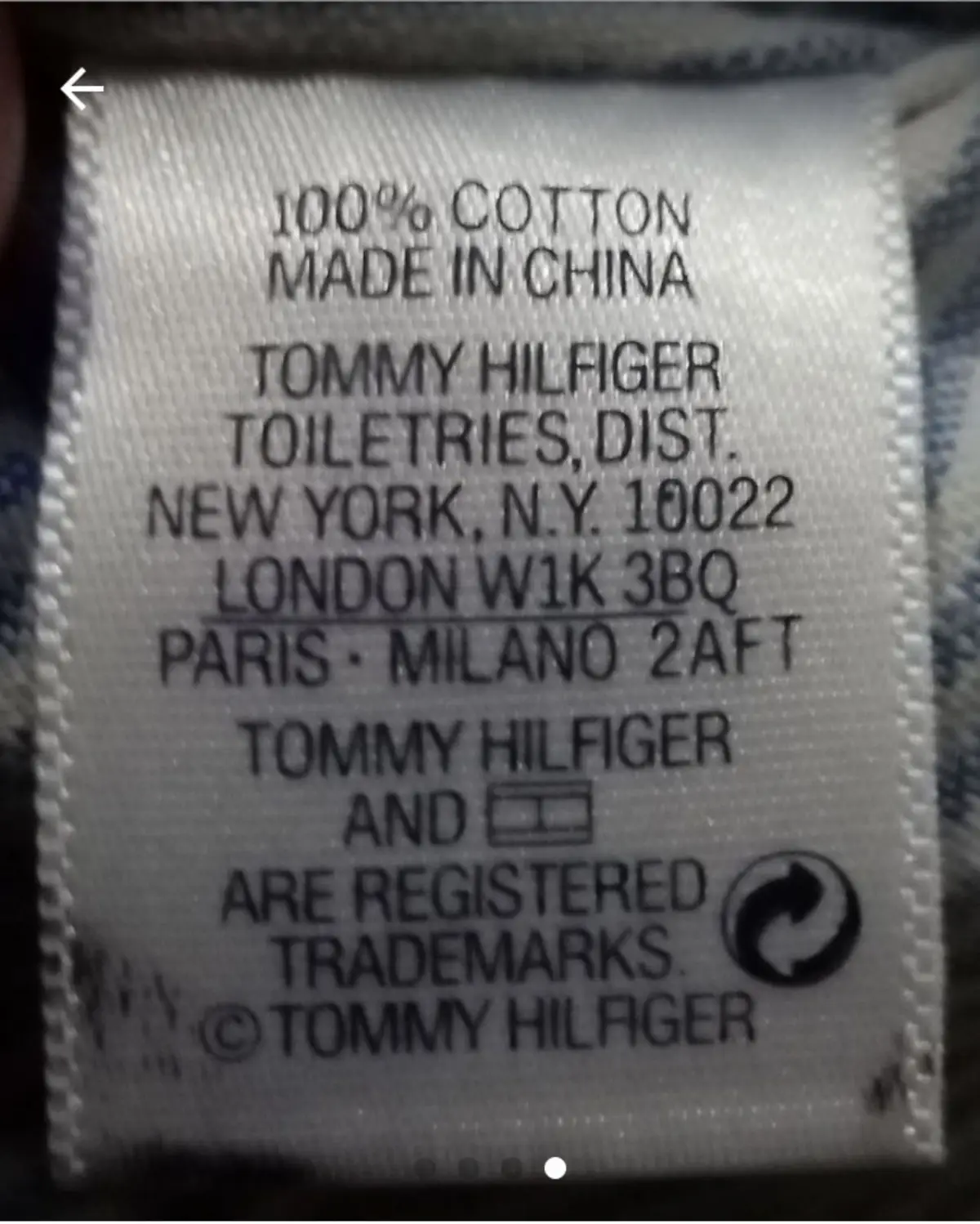 Tommy Hilfiger Canvas Tote Bag