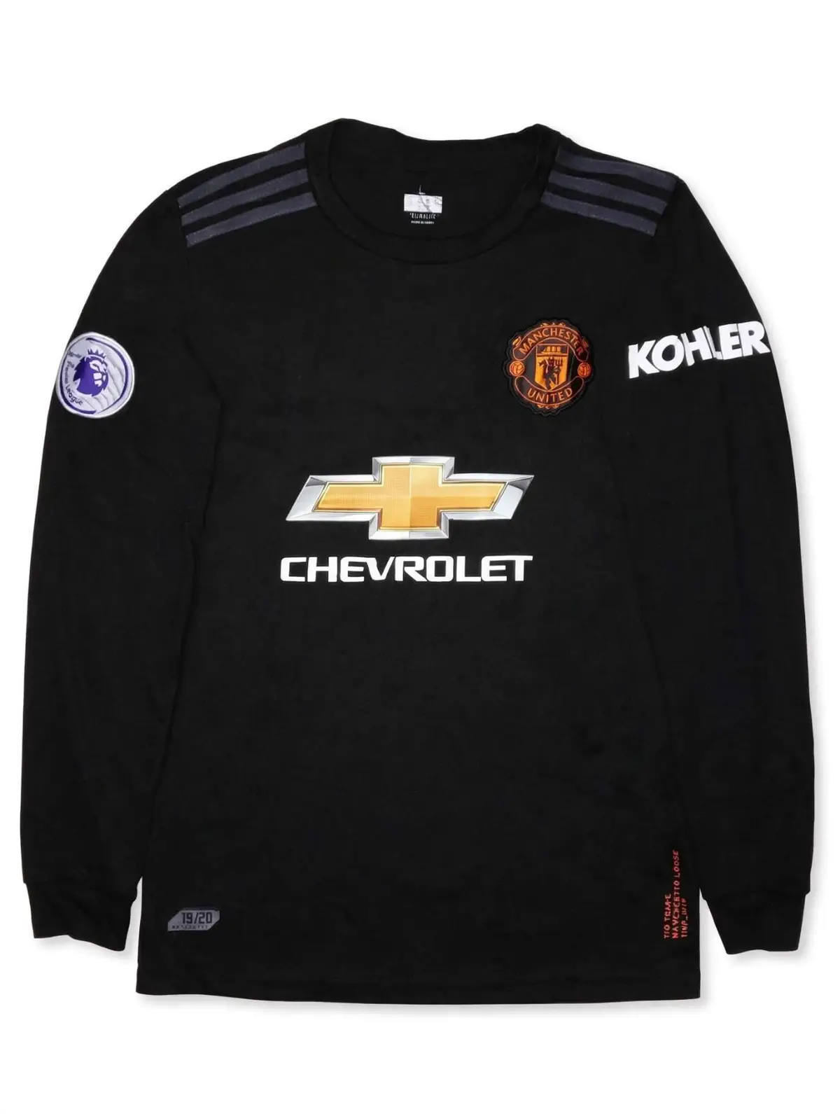 Adidas Manchester United 19/20 Away Long Sleeve Jersey