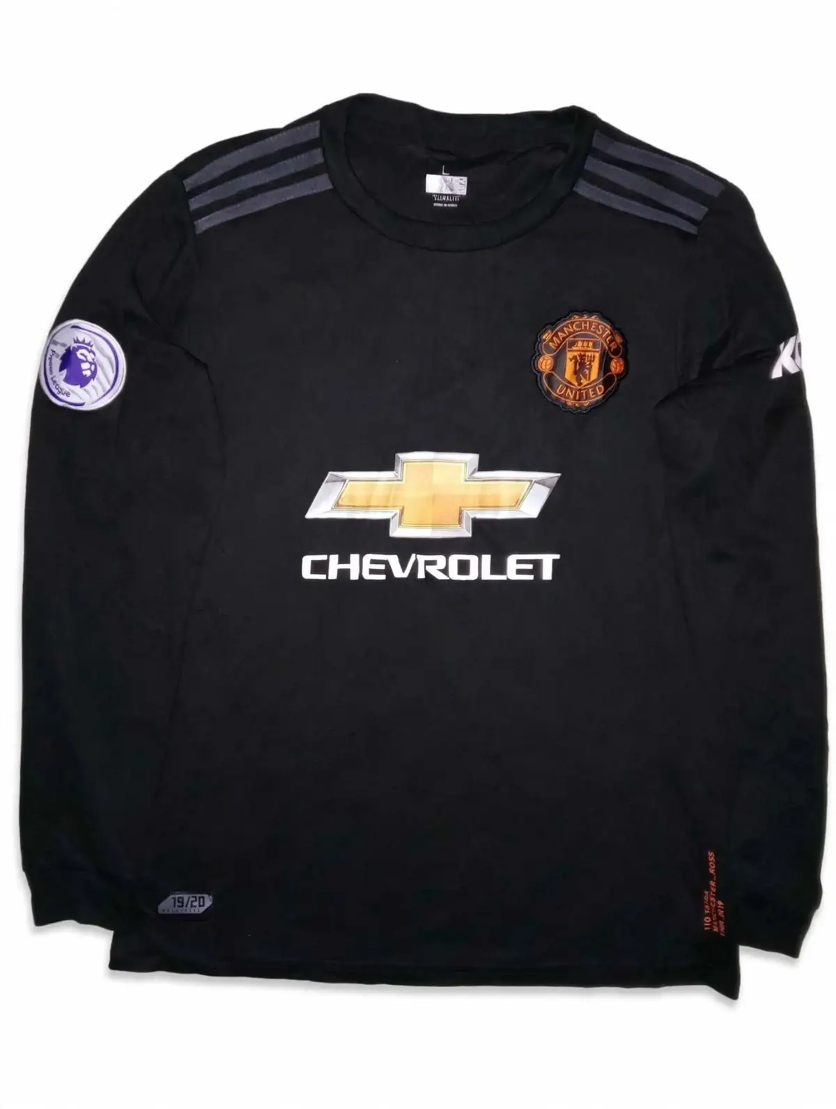 Manchester United 19/20 Away Long Sleeve Jersey