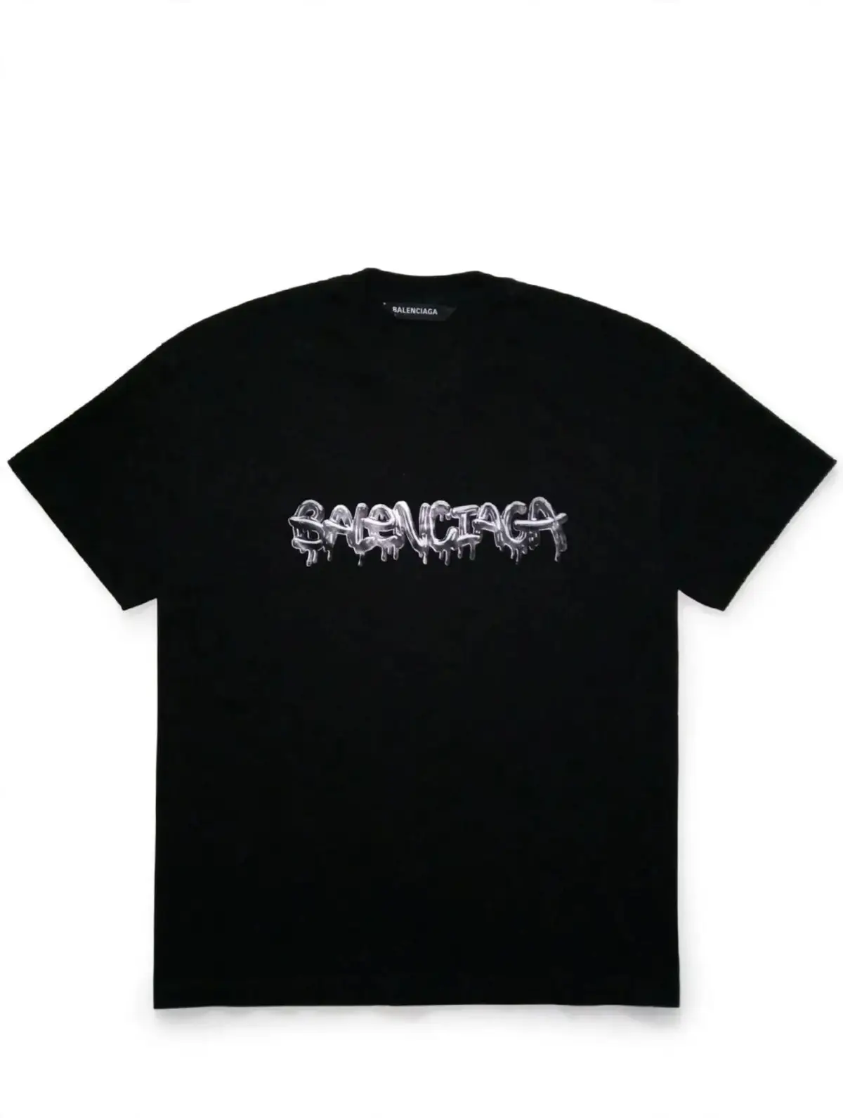 Balenciaga Black Graphic T-Shirt