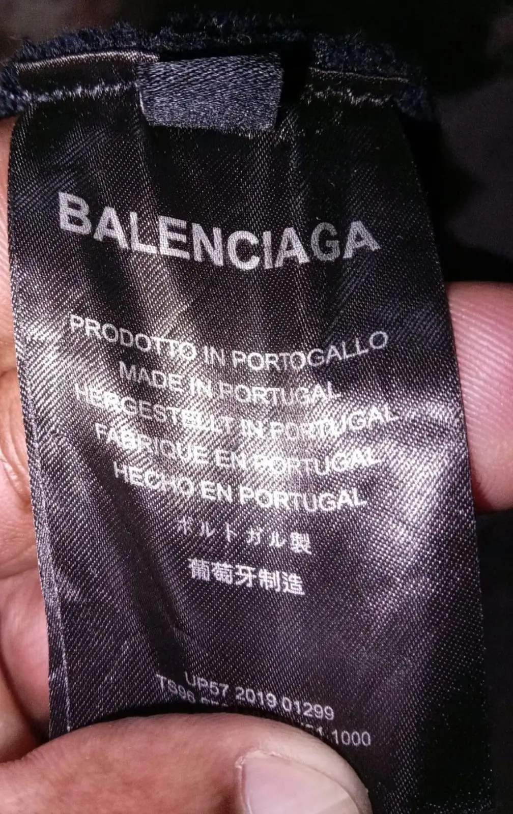 Balenciaga Black Graphic T-Shirt