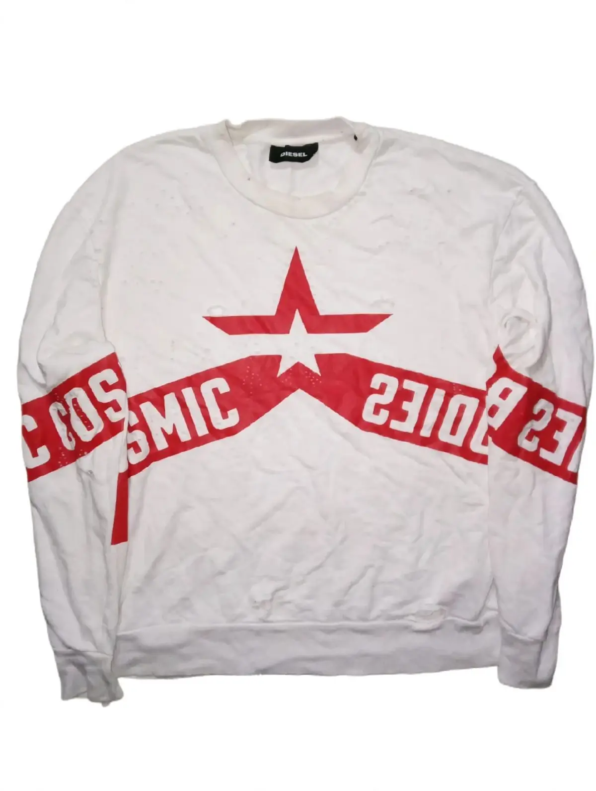 Diesel Cosmic Graphic Long Sleeve Sweatshirt