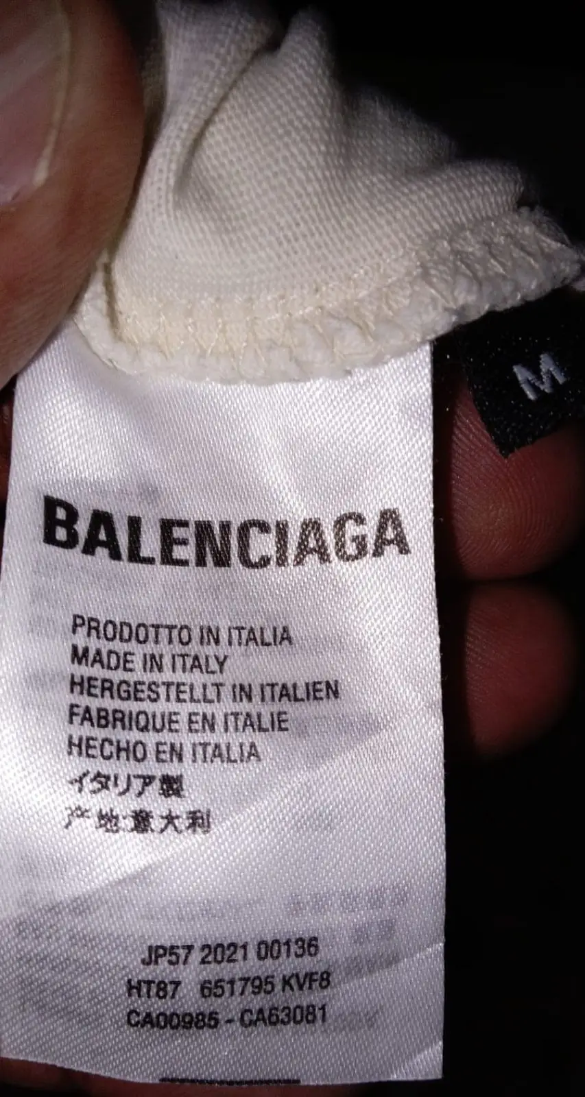 Balenciaga Political Campaign T-Shirt White