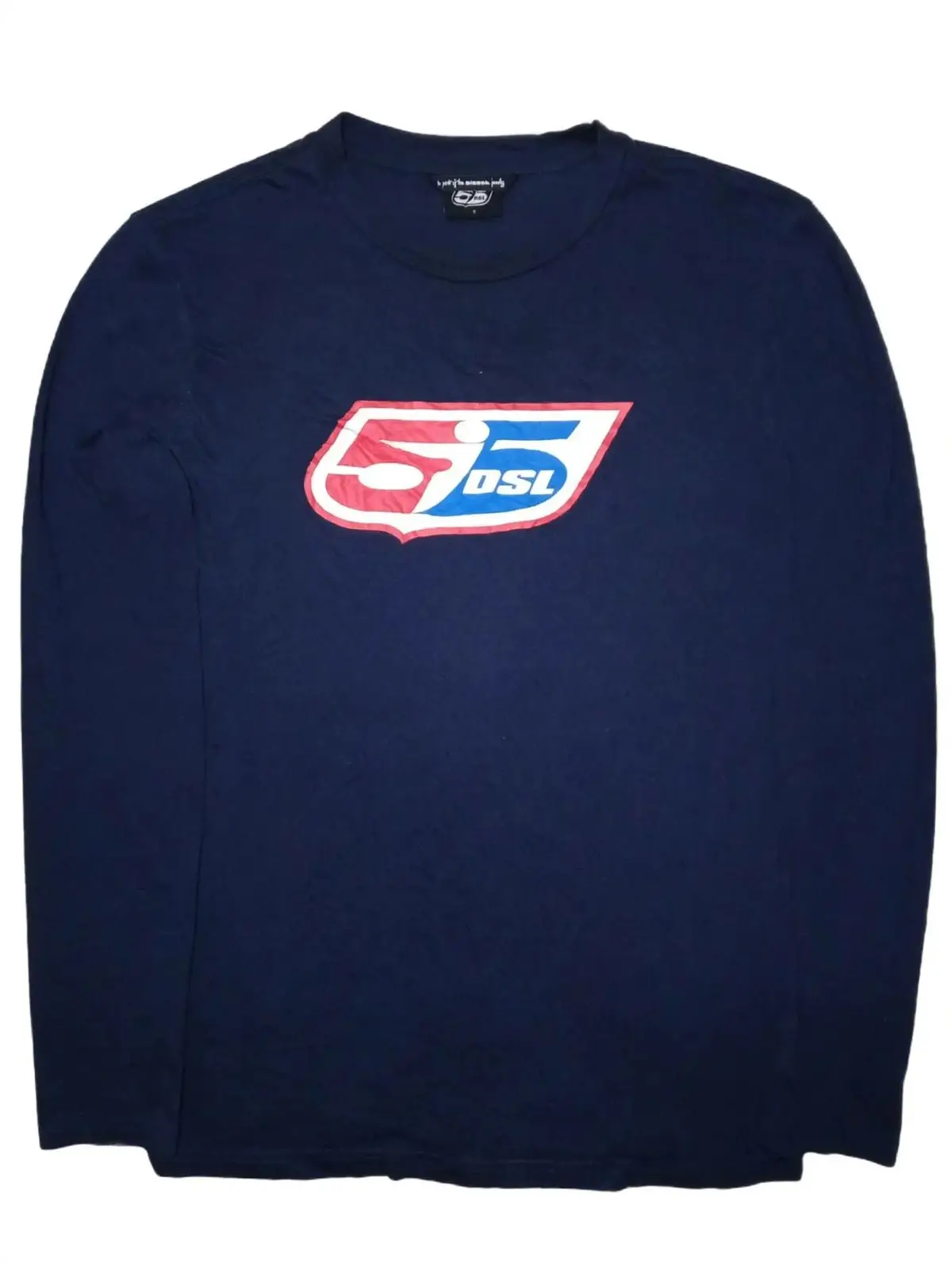 Diesel DSL Long Sleeve T-Shirt Navy