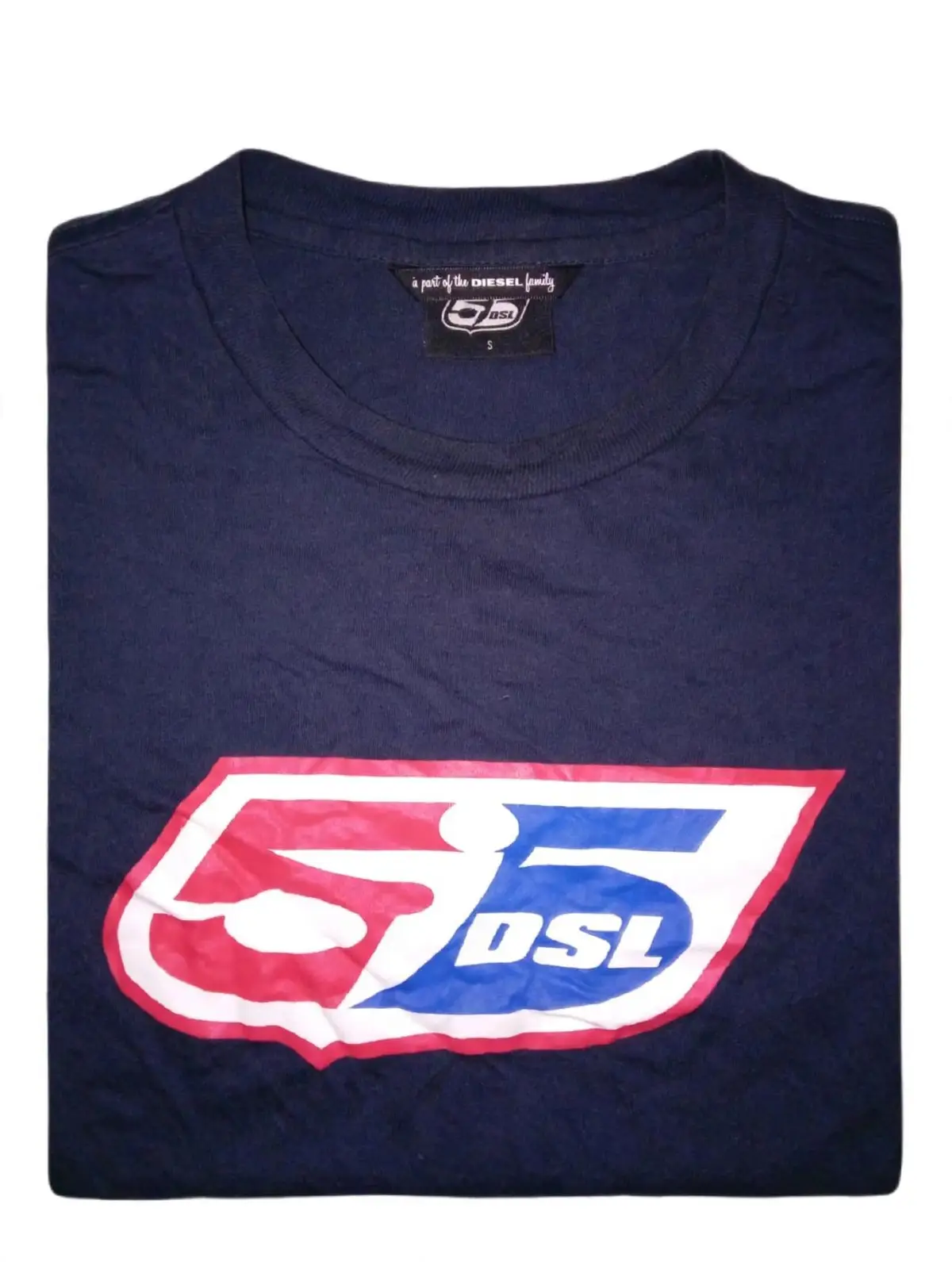 Diesel DSL Long Sleeve T-Shirt Navy