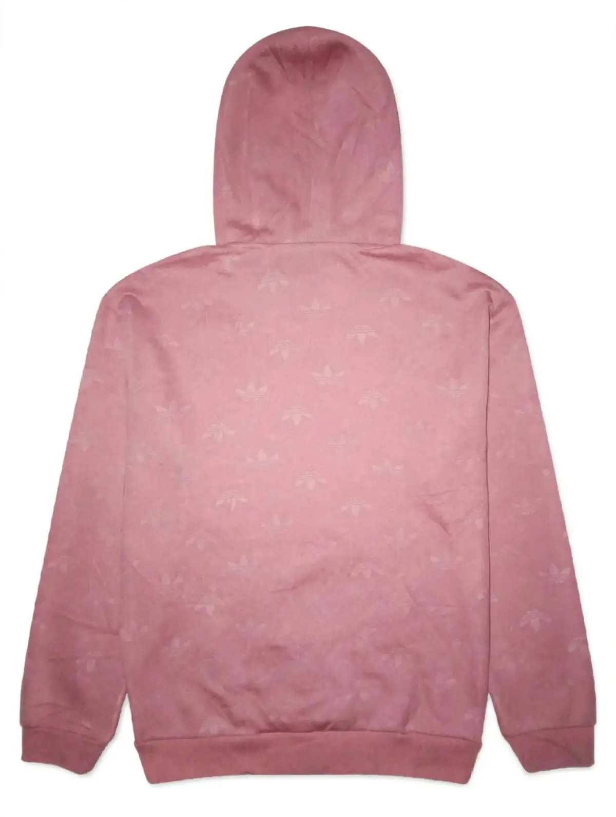 Adidas Pink Trefoil Logo Hoodie