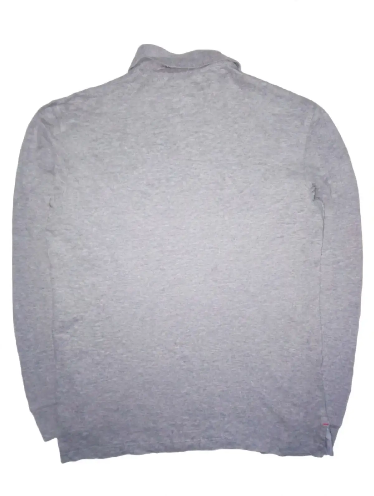 Tommy Hilfiger Grey Long Sleeve Polo Shirt
