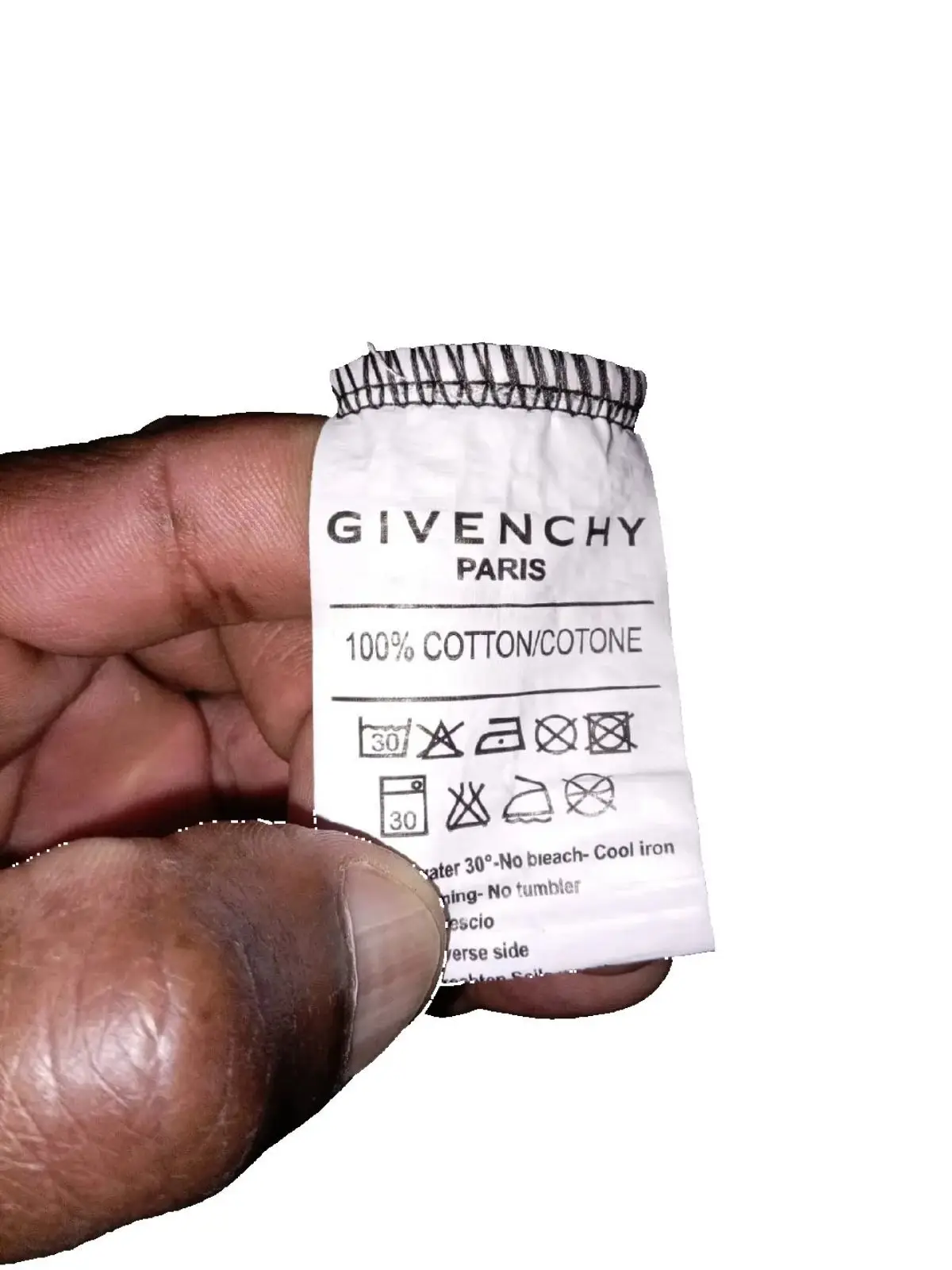 Givenchy Paris Black Long Sleeve Sweater