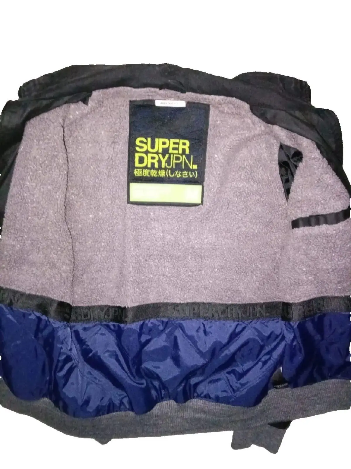 Superdry JPN Black Zip Jacket