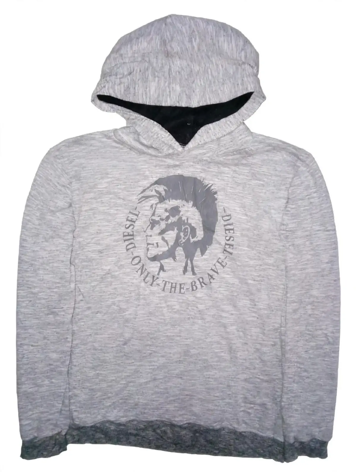 Diesel Only The Brave Grey Hoodie