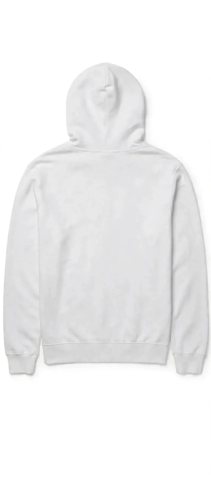 Nike White Hoodie with Metallic Foil Logo