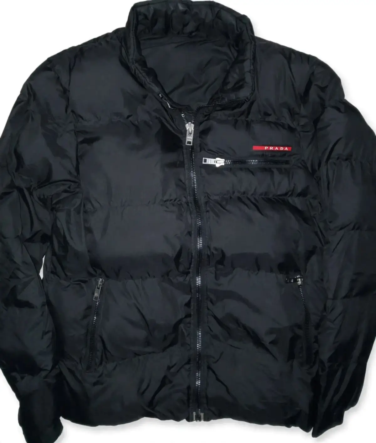 Prada Black Puffer Jacket