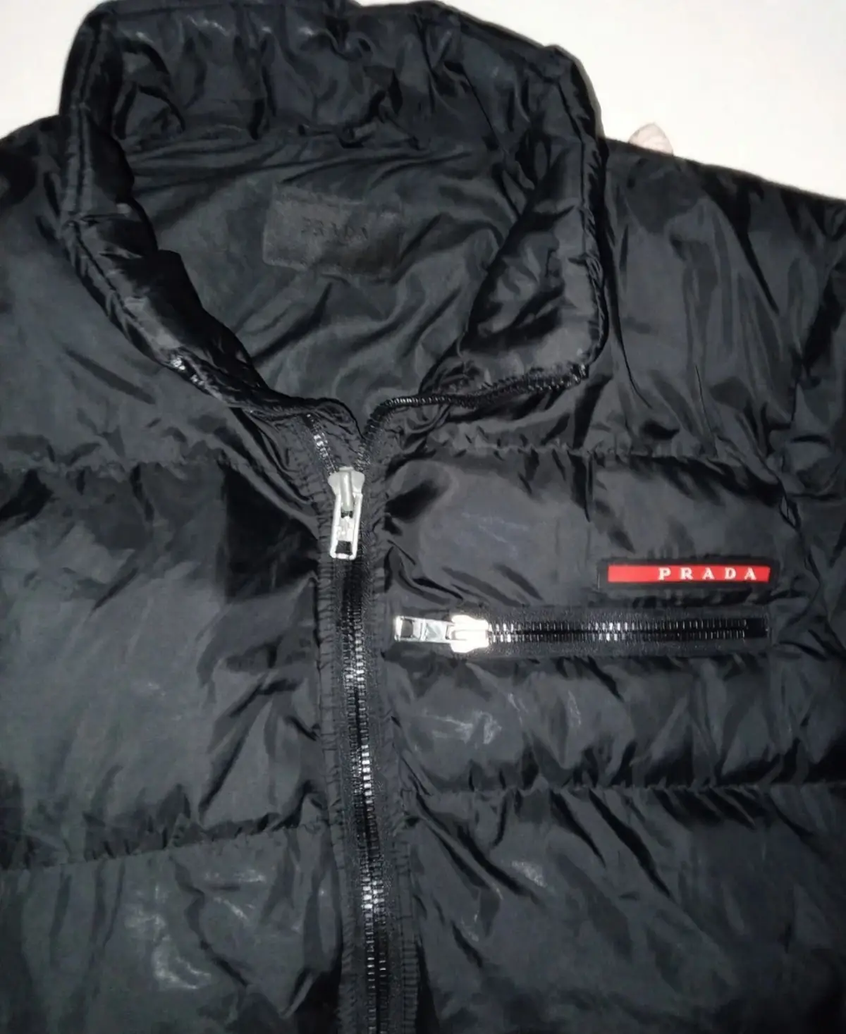 Prada Black Puffer Jacket