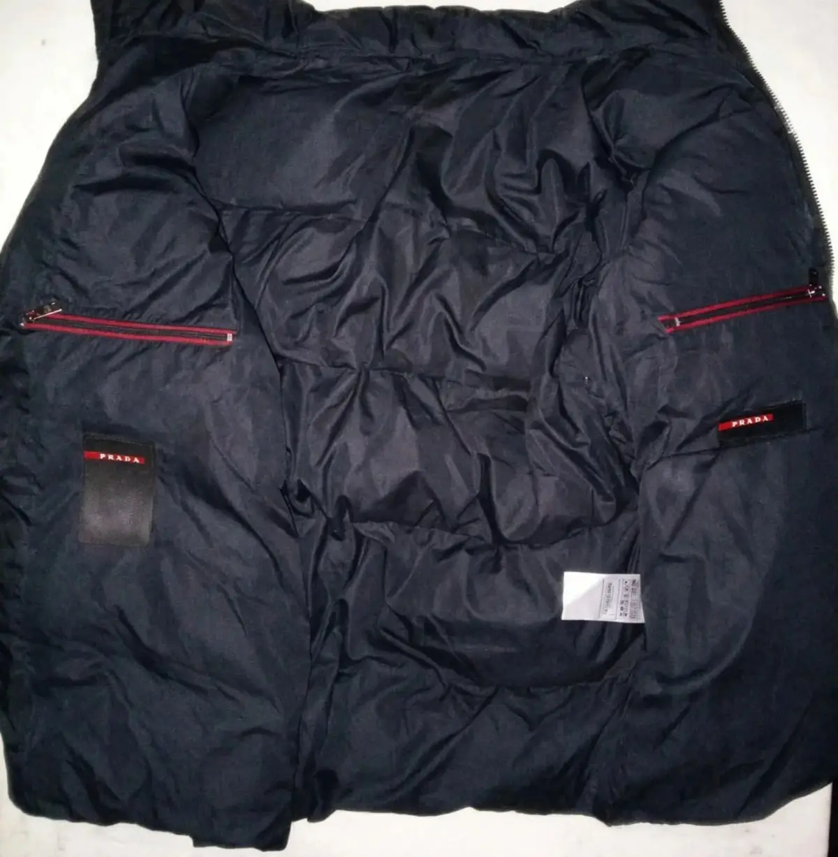 Prada Black Puffer Jacket