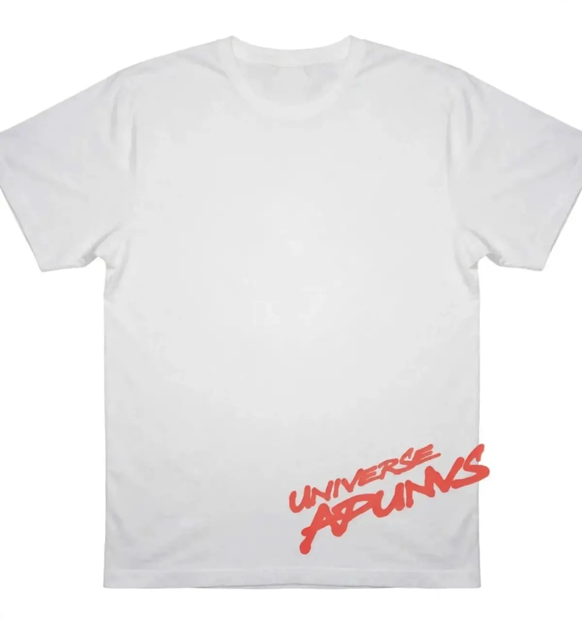 Aape by A Bathing Ape Rainbow Logo White T-Shirt