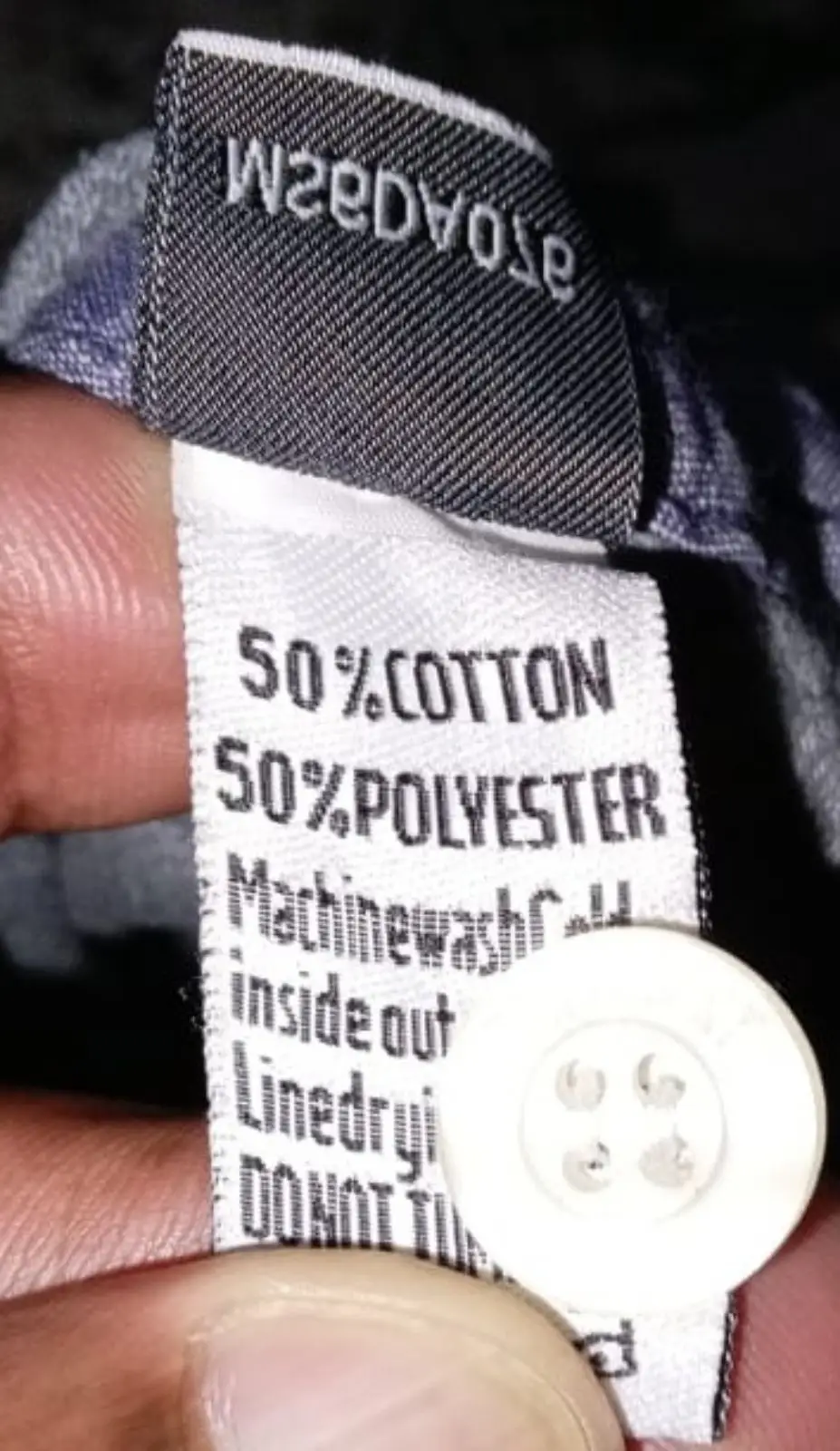 Superdry Long Sleeve Polo Shirt Grey Large