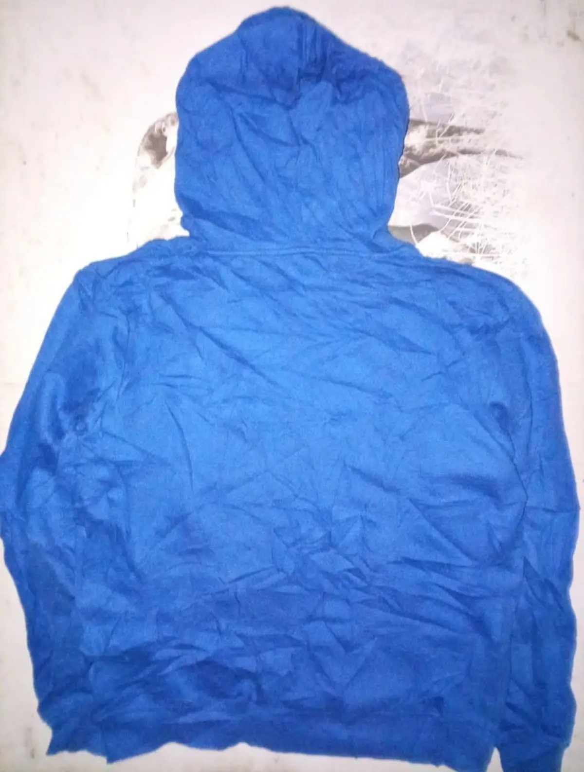 Champion Royal Blue Script Logo Hoodie