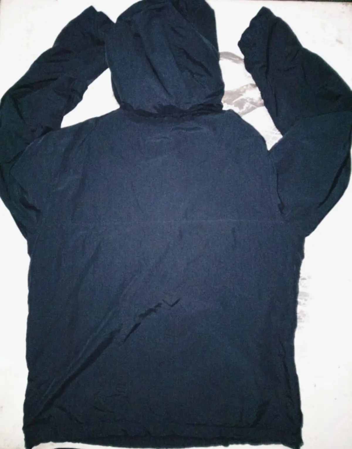 Carhartt Navy Hooded Windbreaker Jacket