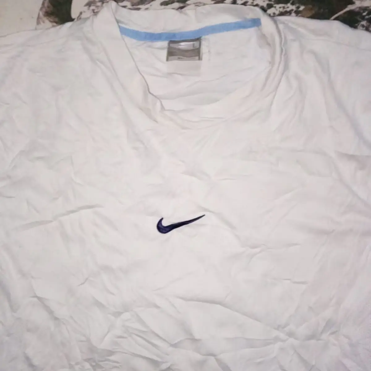 Nike White T-Shirt with Side Panels