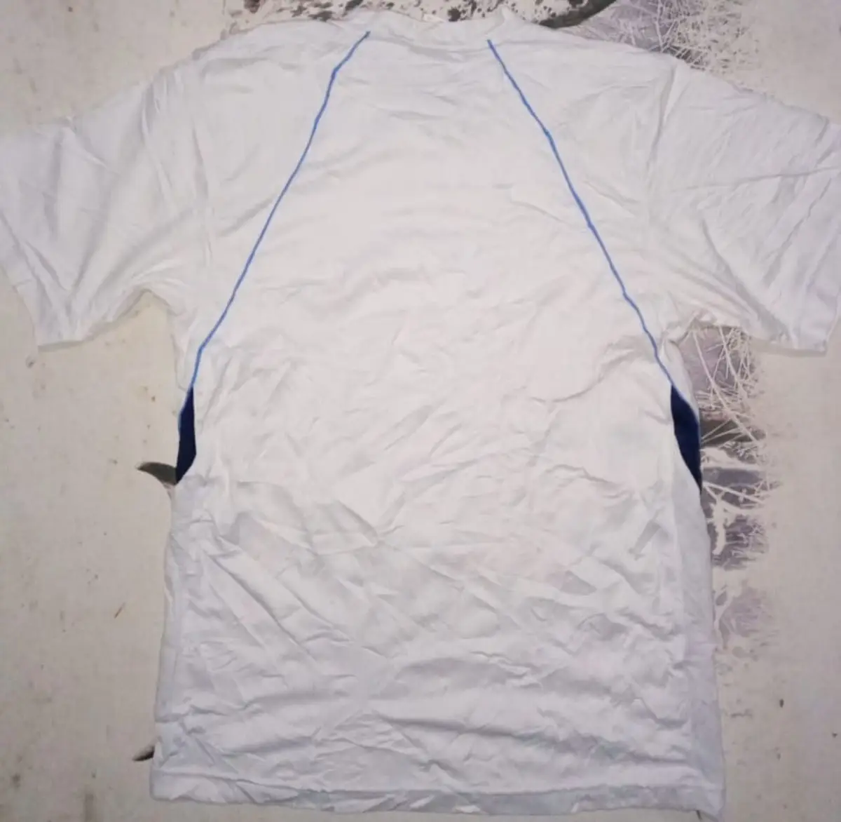 Nike White T-Shirt with Side Panels