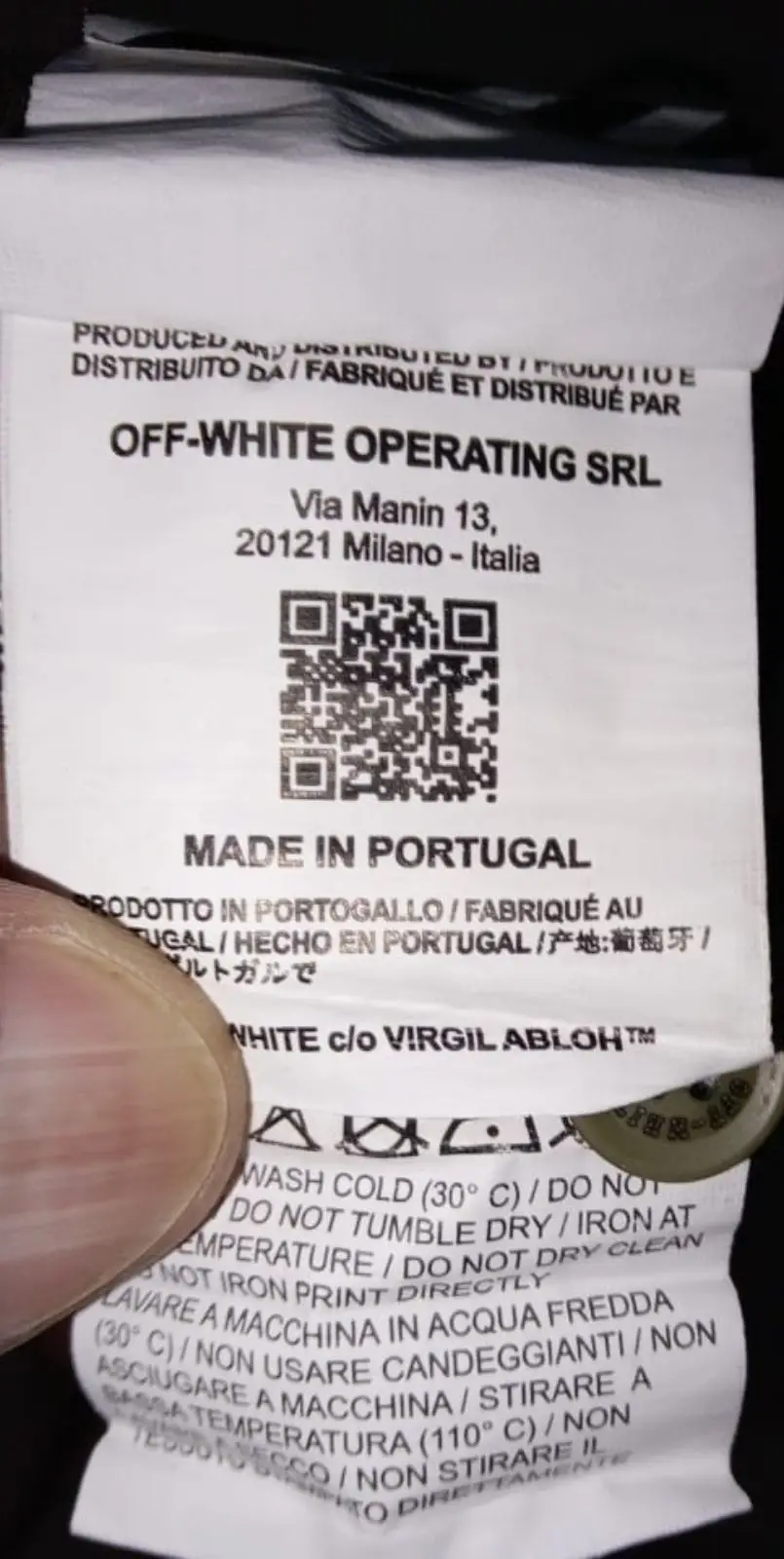 Off-White Impressionism Polo Shirt Green