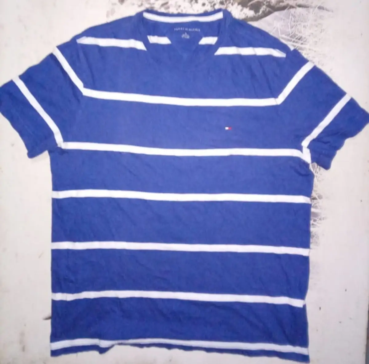 Tommy Hilfiger Blue Striped T-Shirt