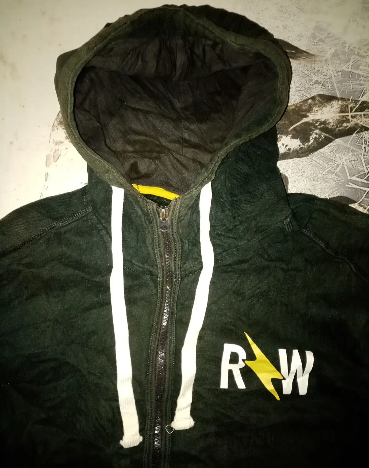 G-Star RAW Zip-Up Hoodie Dark Green