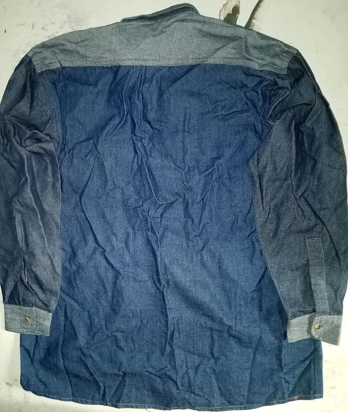 Levi's Two-Tone Denim Long-Sleeve Shirt