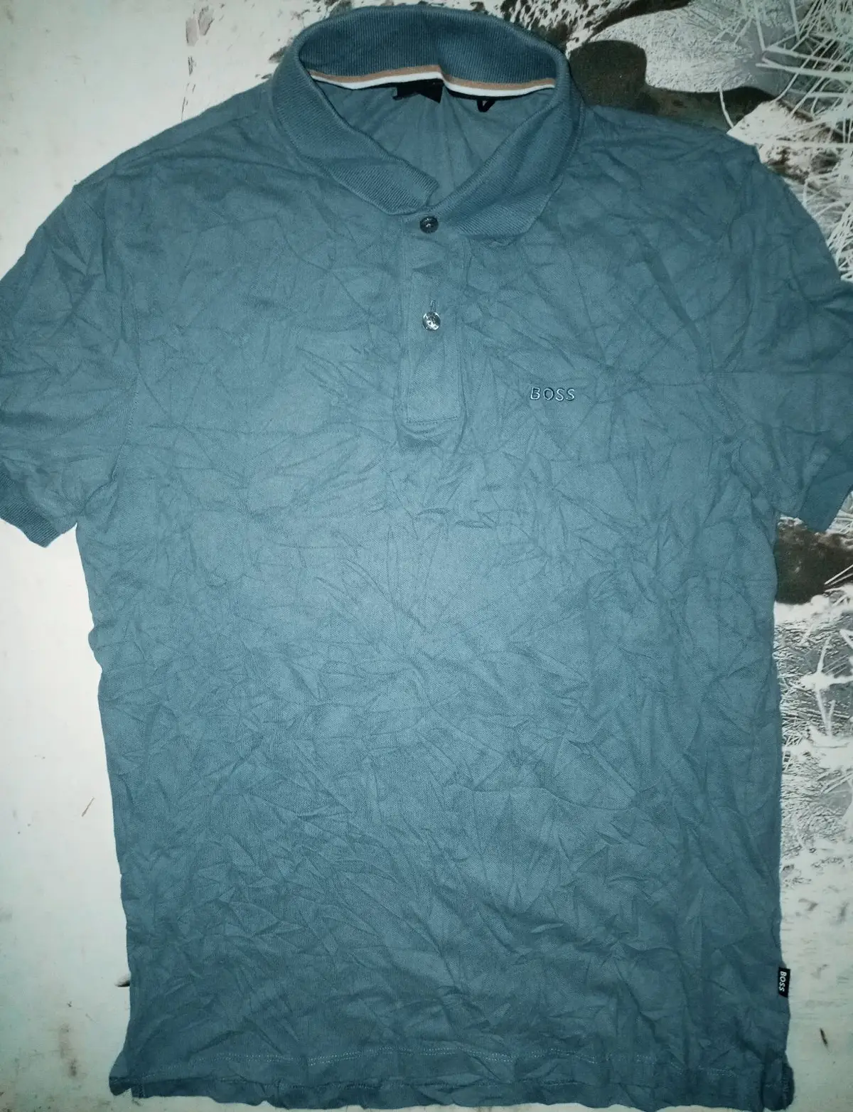 Hugo Boss Teal Polo Shirt