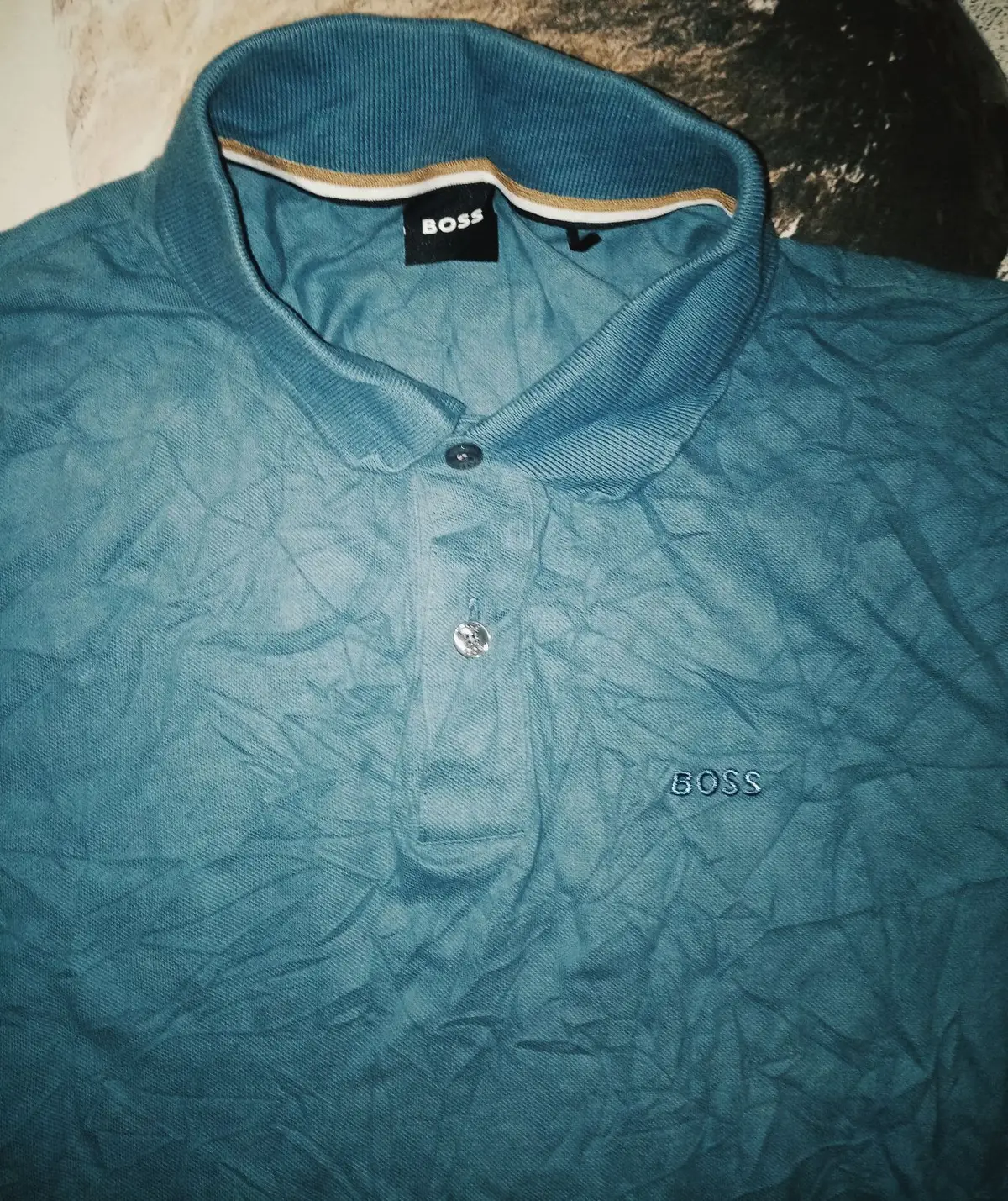 Hugo Boss Teal Polo Shirt