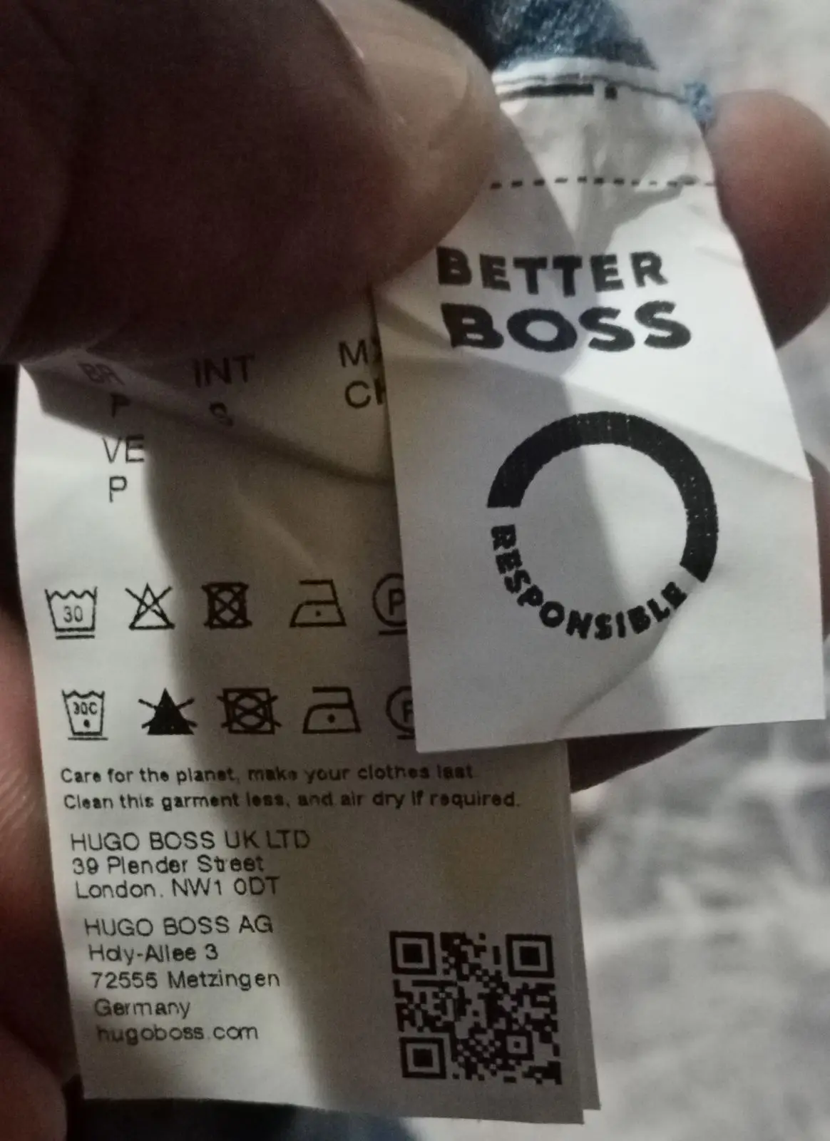 Hugo Boss Teal Polo Shirt