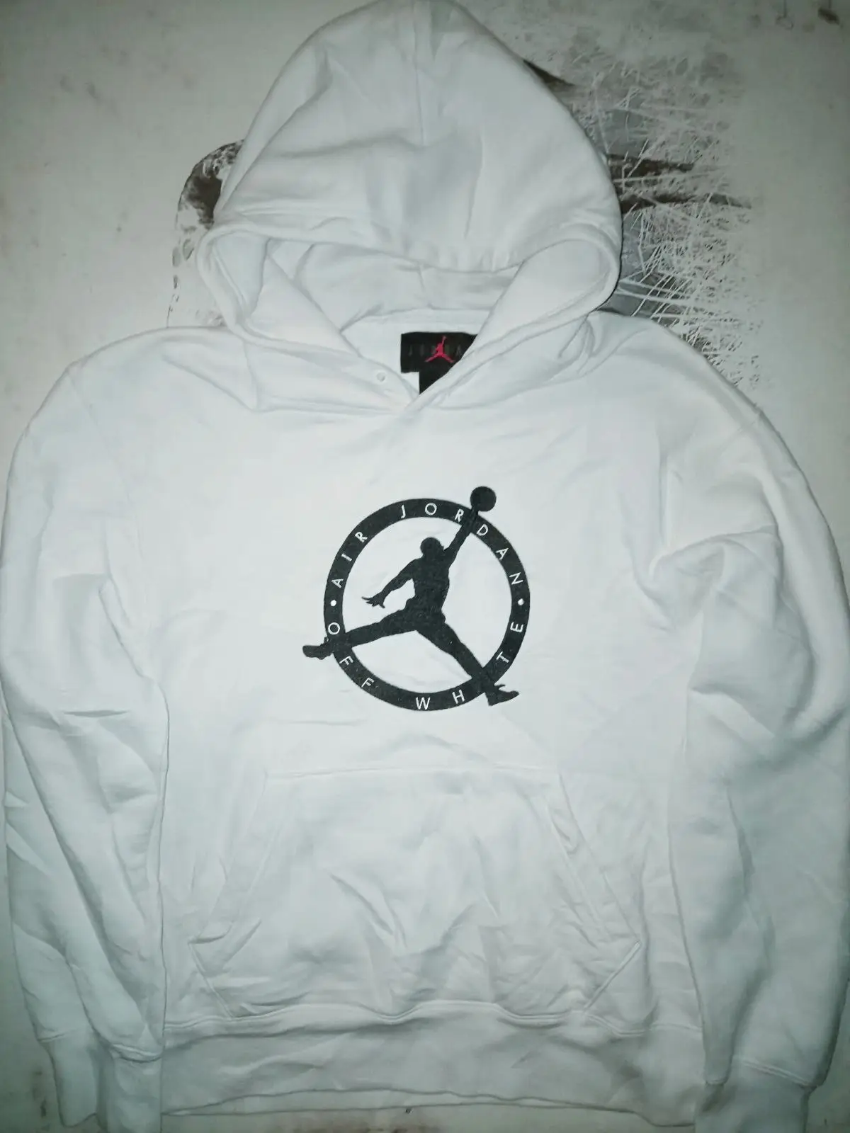 Off-White x Air Jordan White Hoodie