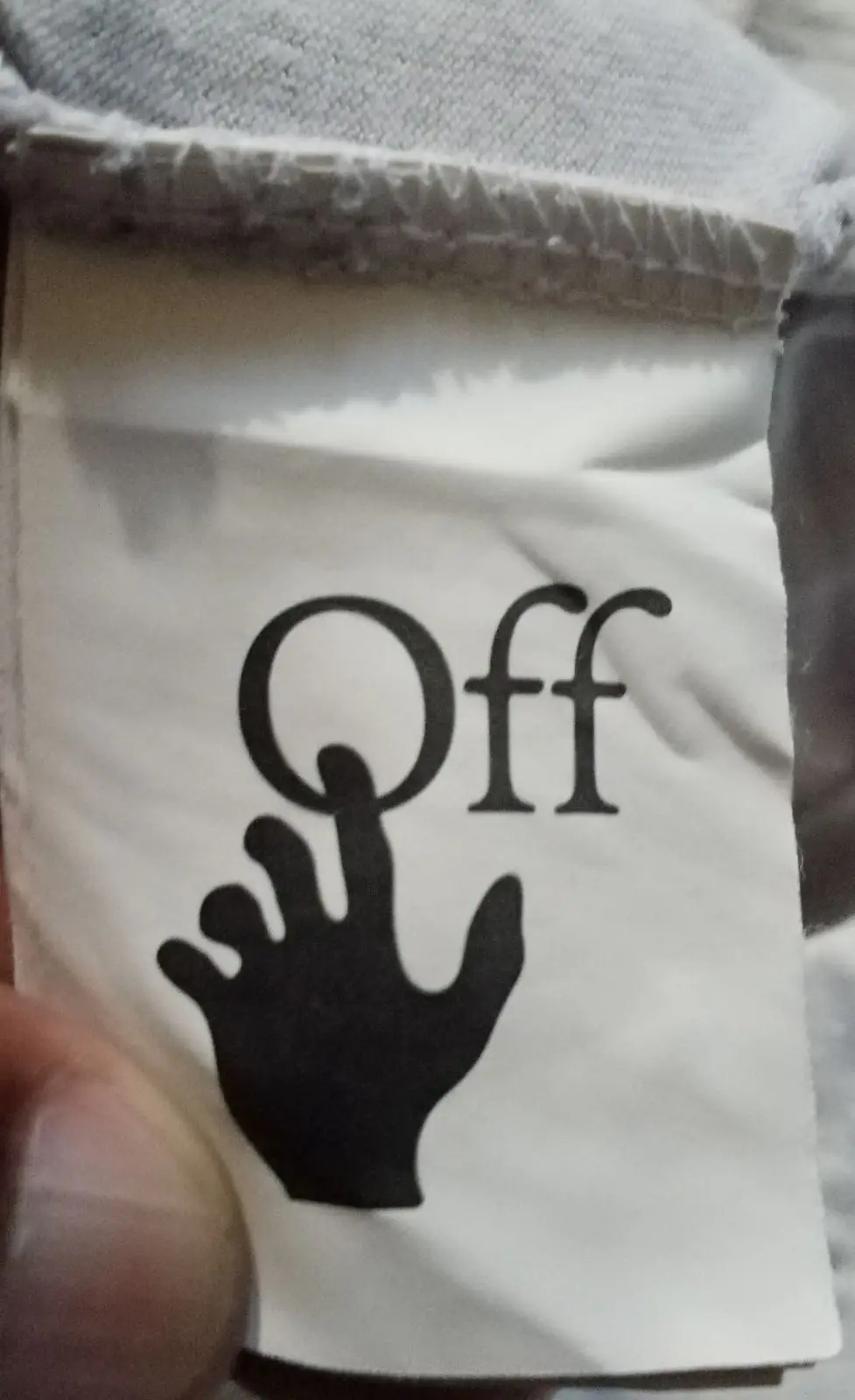 Off-White Graphic Back Print T-Shirt