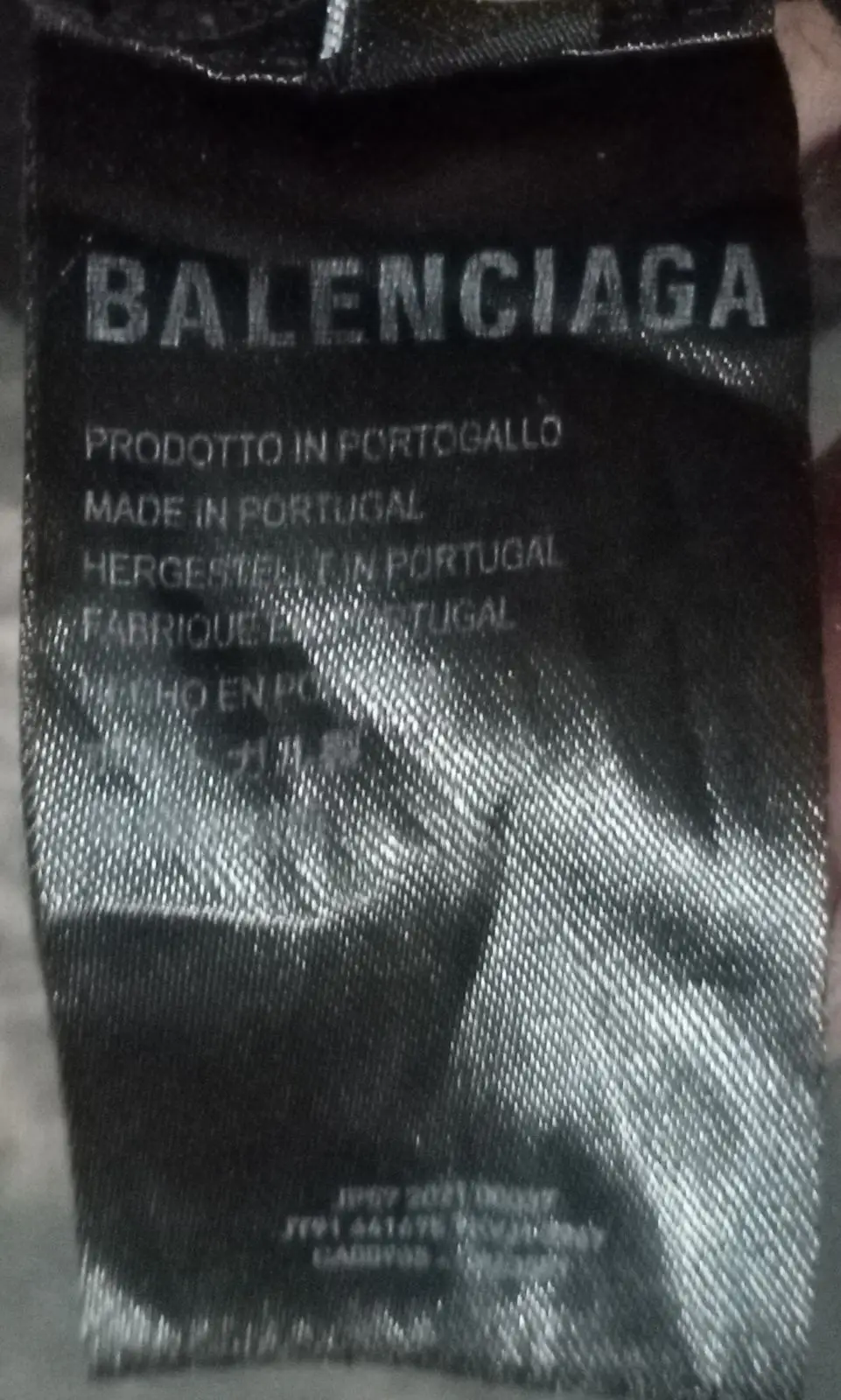 Balenciaga Black Graffiti Drip Logo T-Shirt